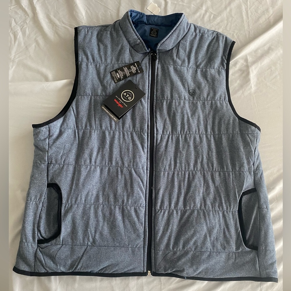 All Terrain Gear x Wrangler Reversible Classic Vest Insulation Isolation Size XL
